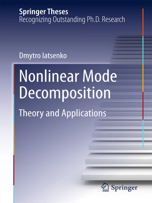 cover image of Nonlinear Mode Decomposition